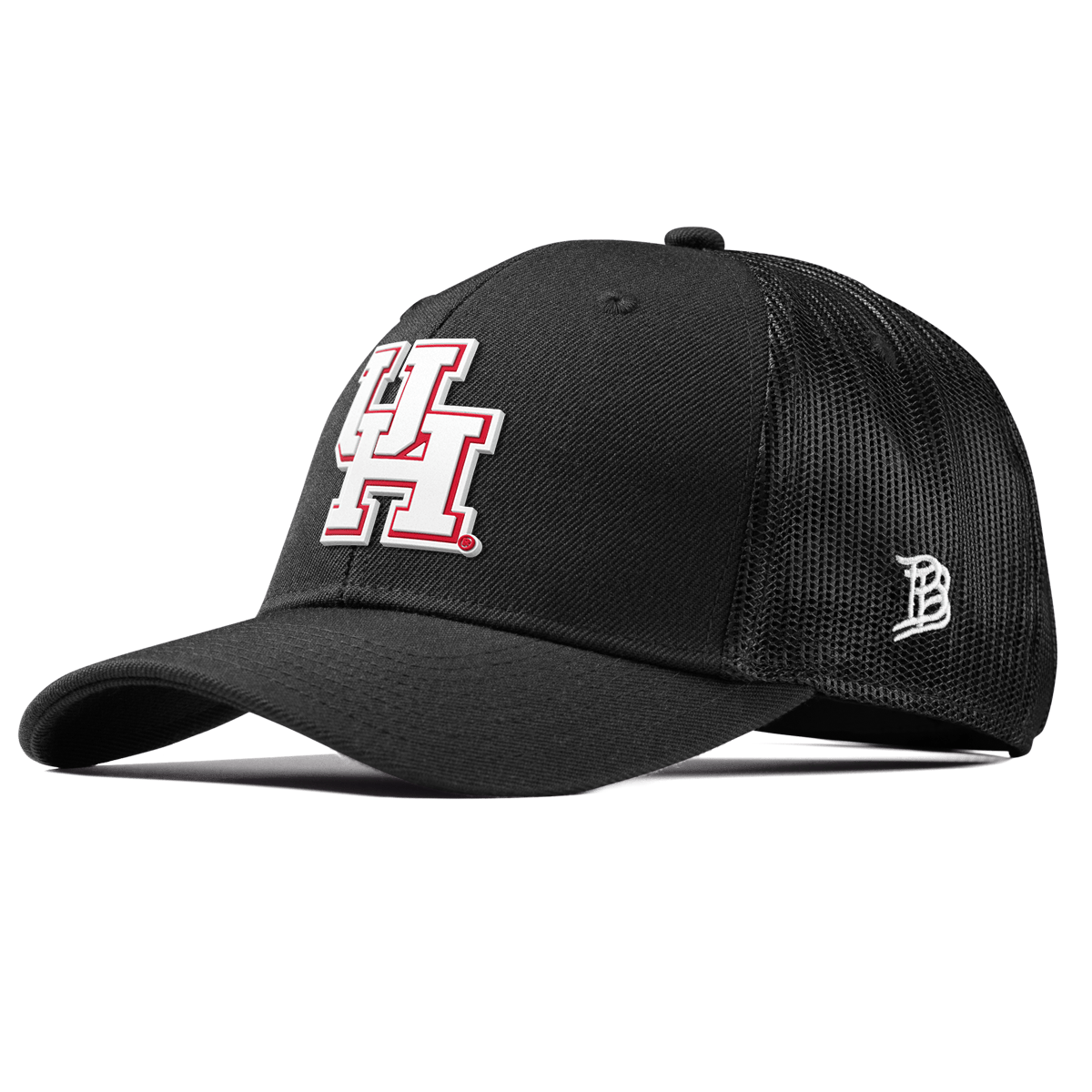 University of Houston "Houston Block" Curved Trucker Black