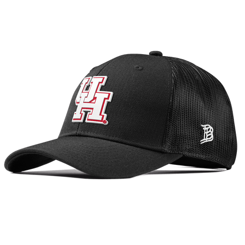 University of Houston "Houston Block" Curved Trucker Black