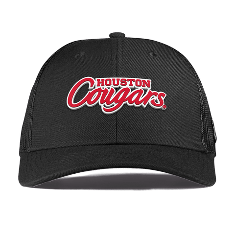 University of Houston "Houston Cougars" Curved Trucker Black