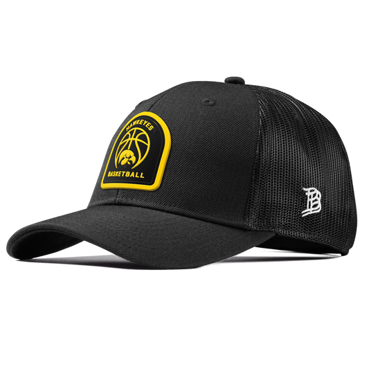 University of Iowa "Iowa Basketball" Curved Trucker Black