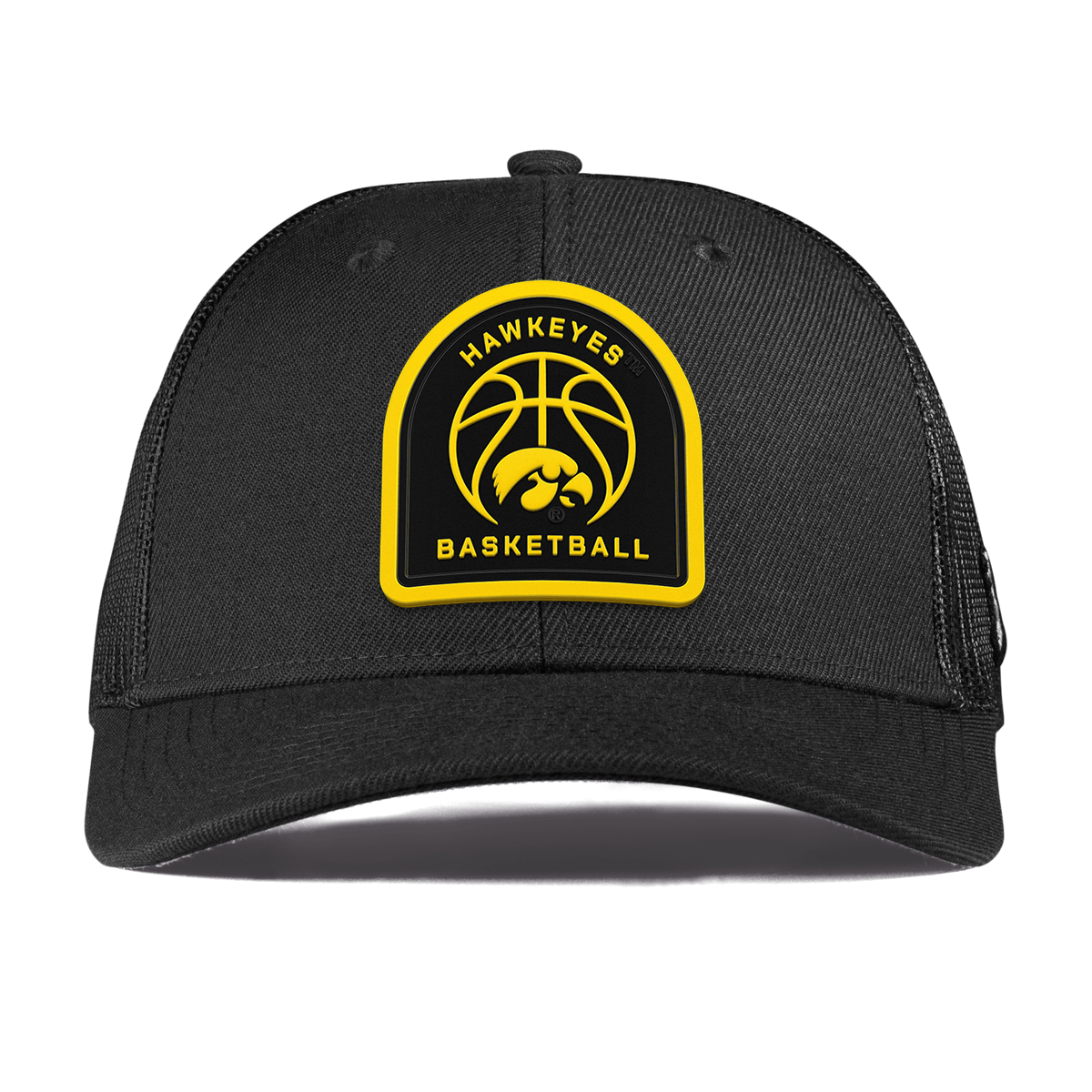 University of Iowa "Iowa Basketball" Curved Trucker Black