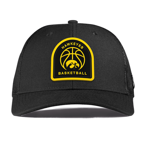 University of Iowa "Iowa Basketball" Curved Trucker Black