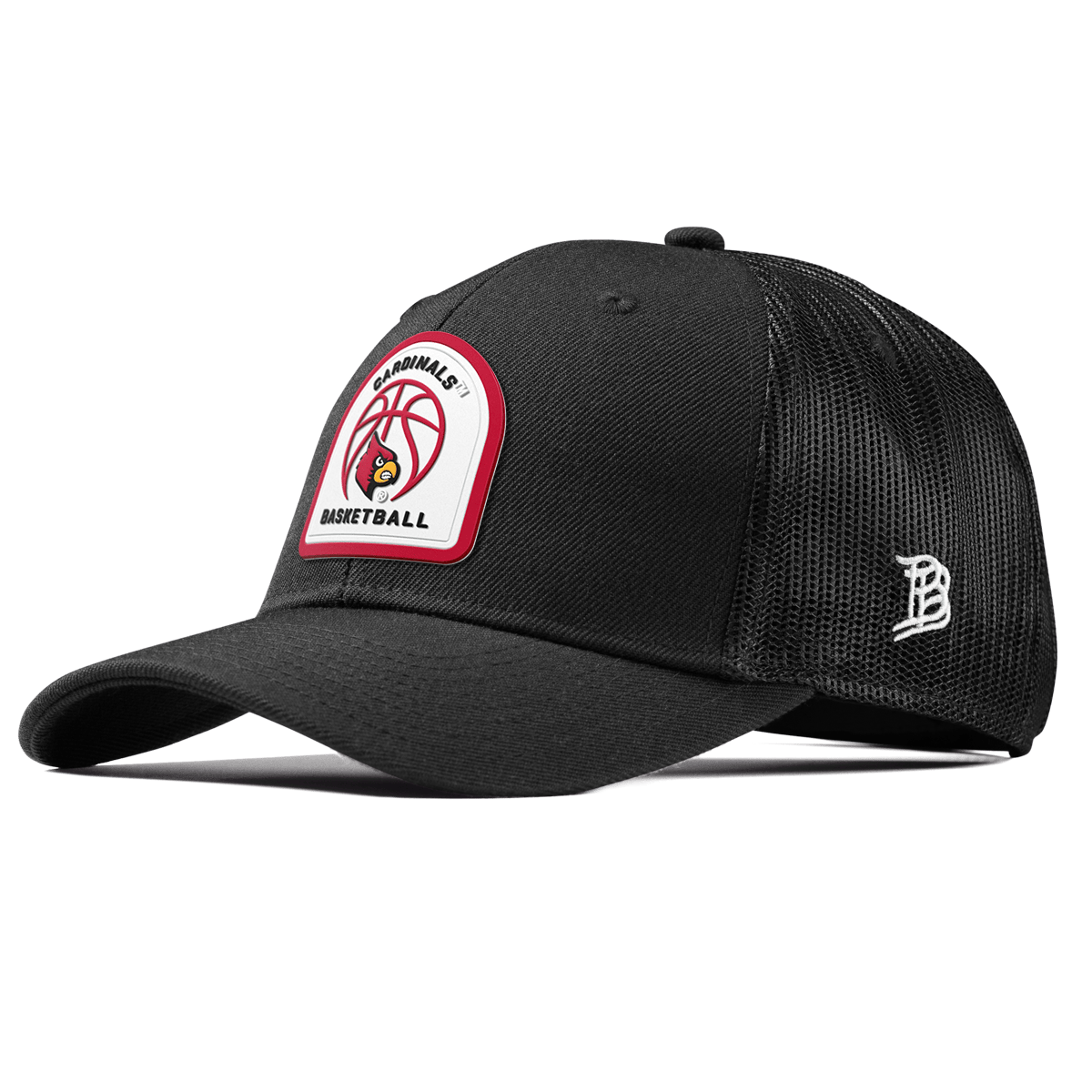 University of Louisville "Louisville Basketball" Curved Trucker Black