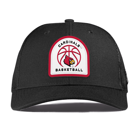 University of Louisville "Louisville Basketball" Curved Trucker Black