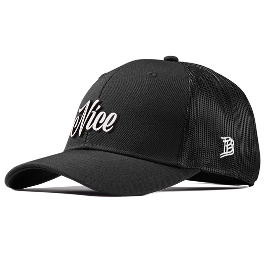 Nice Curved Trucker Black