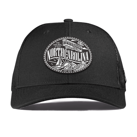 North Carolina Traveler Curved Trucker Black