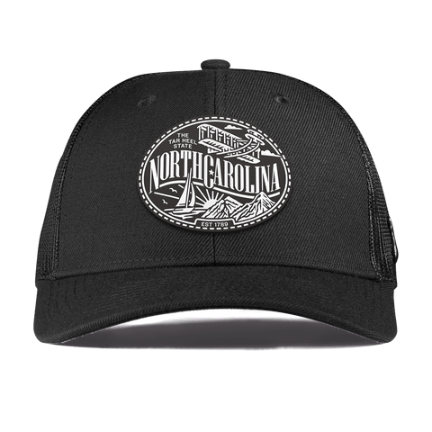 North Carolina Traveler Curved Trucker Black