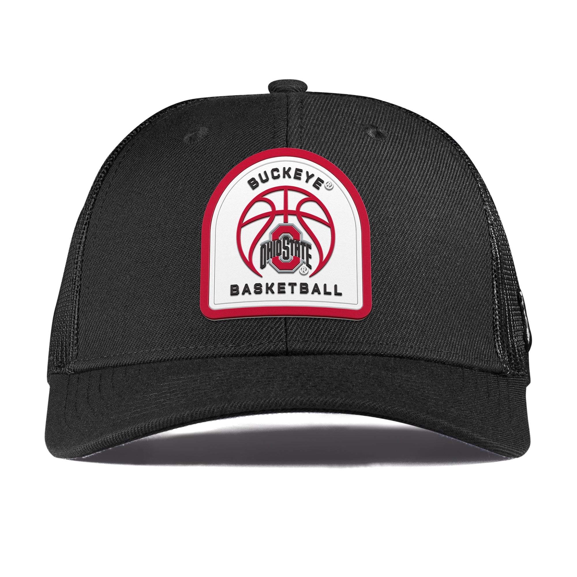 Ohio State University "Ohio State Basketball" Curved Trucker Black