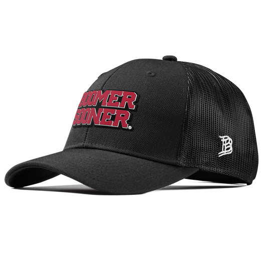 University of Oklahoma "Oklahoma Block" Curved Trucker Black