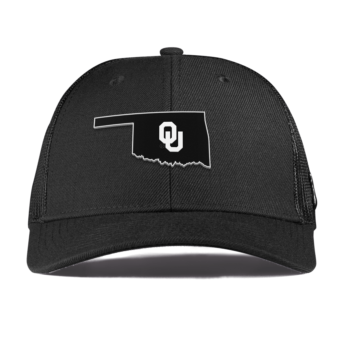 University of Oklahoma "Oklahoma Vintage Series" Curved Trucker Black