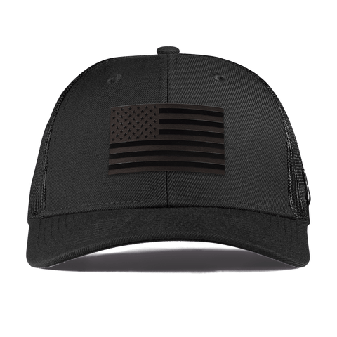 Old Glory Midnight Curved Trucker