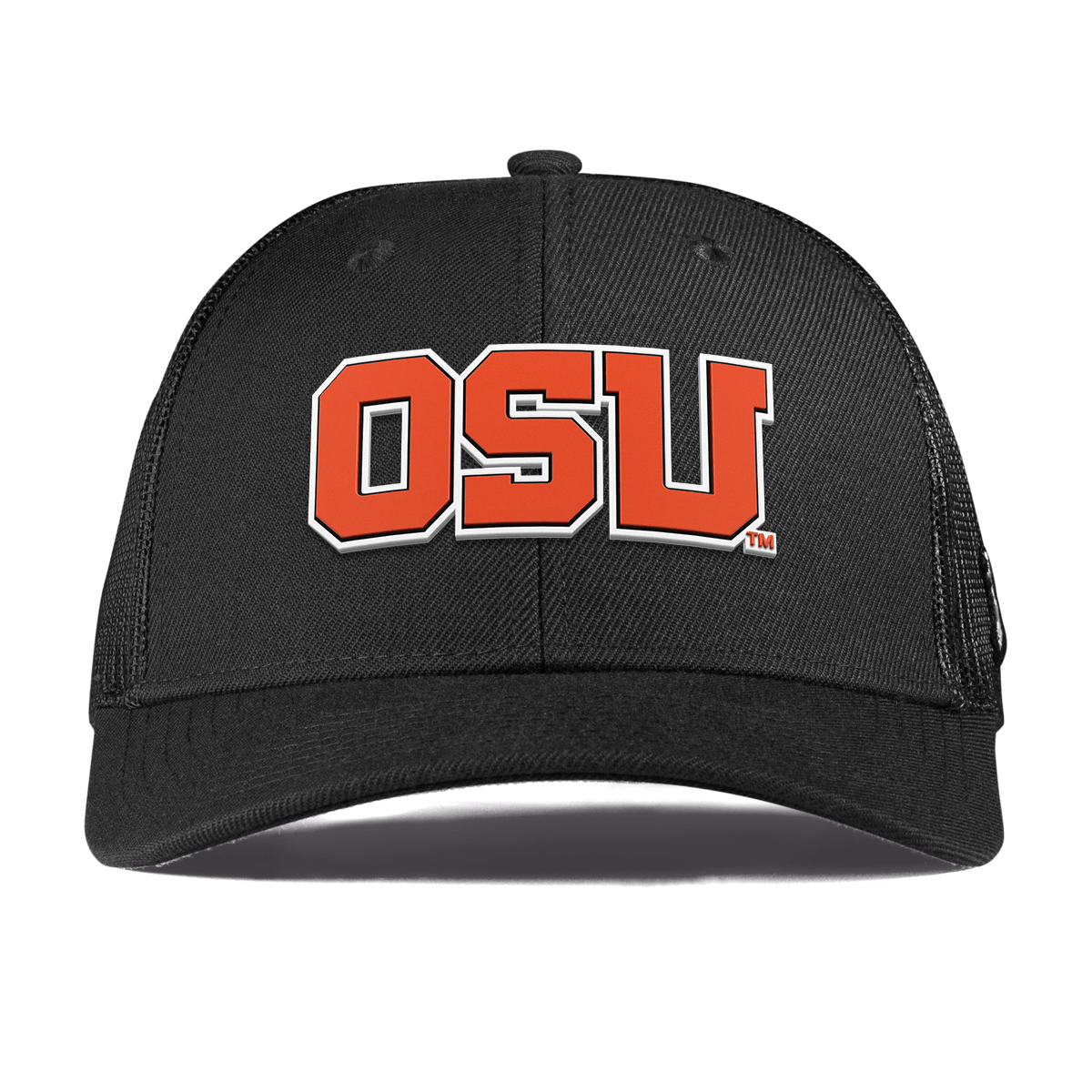 Oregon State University "Oregon State Block" Curved Trucker Black