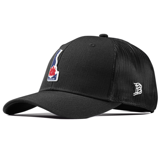 Delaware Patriot Series Curved Trucker Black