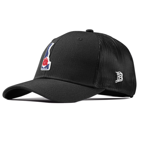 Delaware Patriot Series Curved Trucker Black