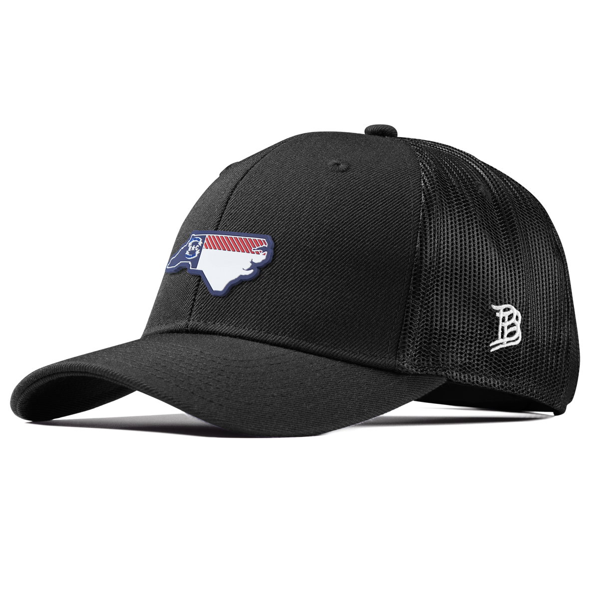 North Carolina Patriot Series Curved Trucker Black