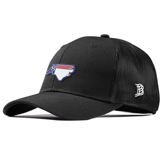North Carolina Patriot Series Curved Trucker Black