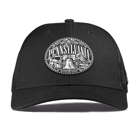 Pennsylvania Traveler Curved Trucker Black