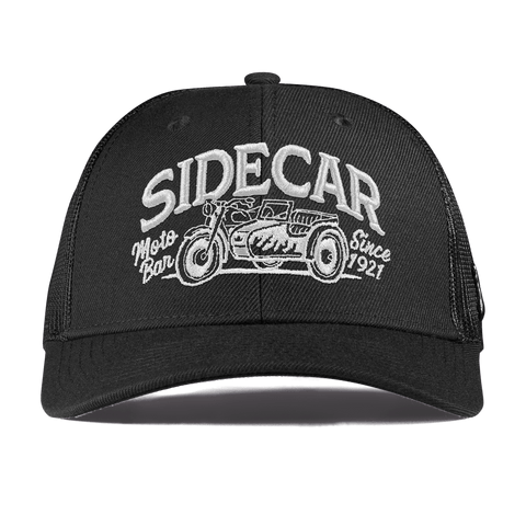 Sidecar Moto Bar Curved Trucker Black