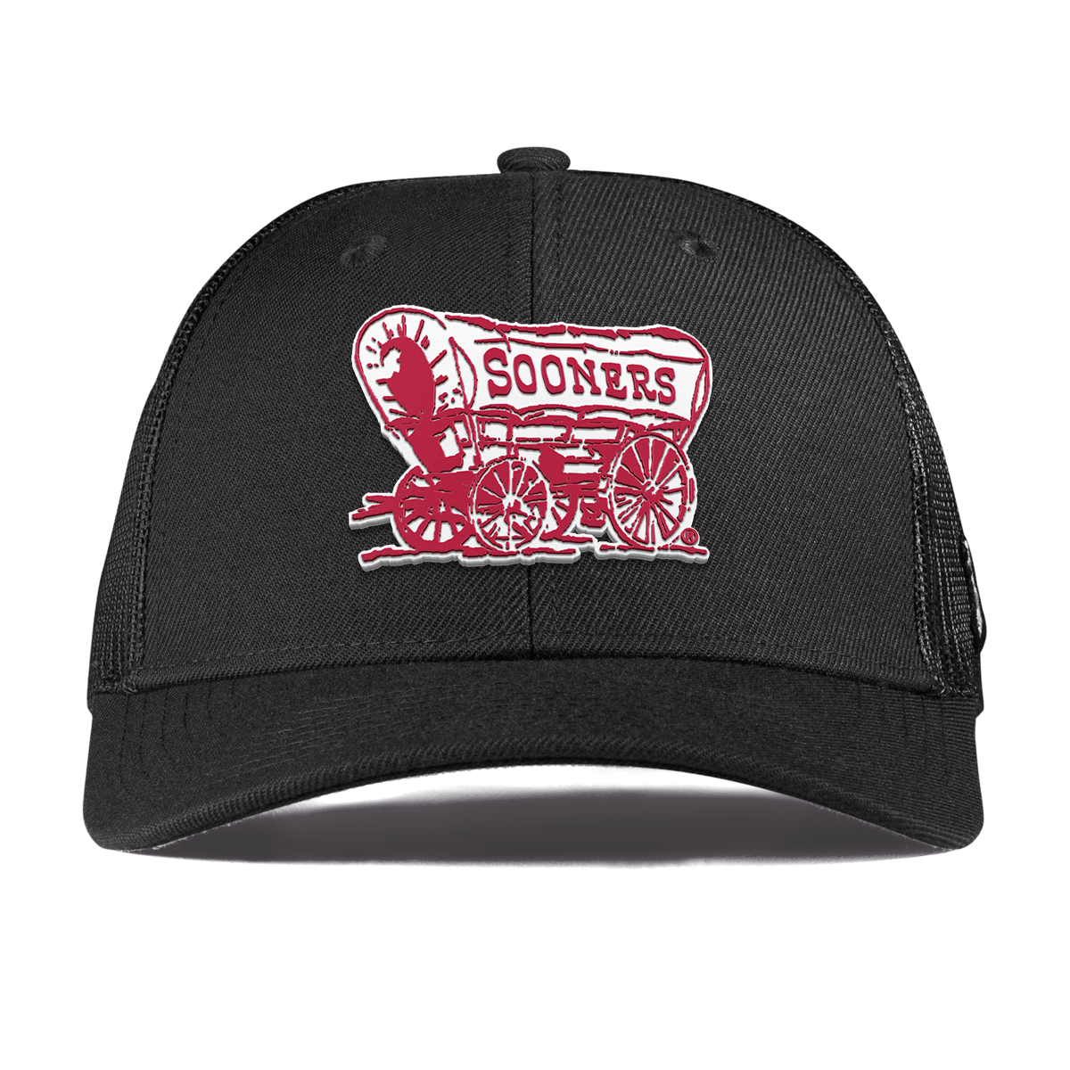 University of Oklahoma "Sooner Schooner" Curved Trucker Black