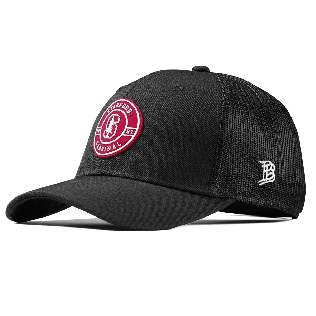 Stanford University "Stanford Seal" Curved Trucker Black