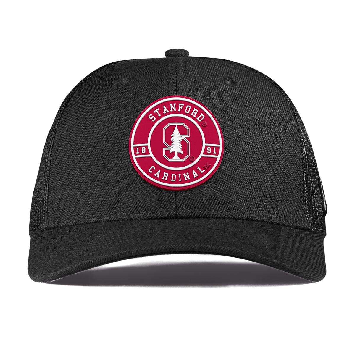 Stanford University "Stanford Seal" Curved Trucker Black