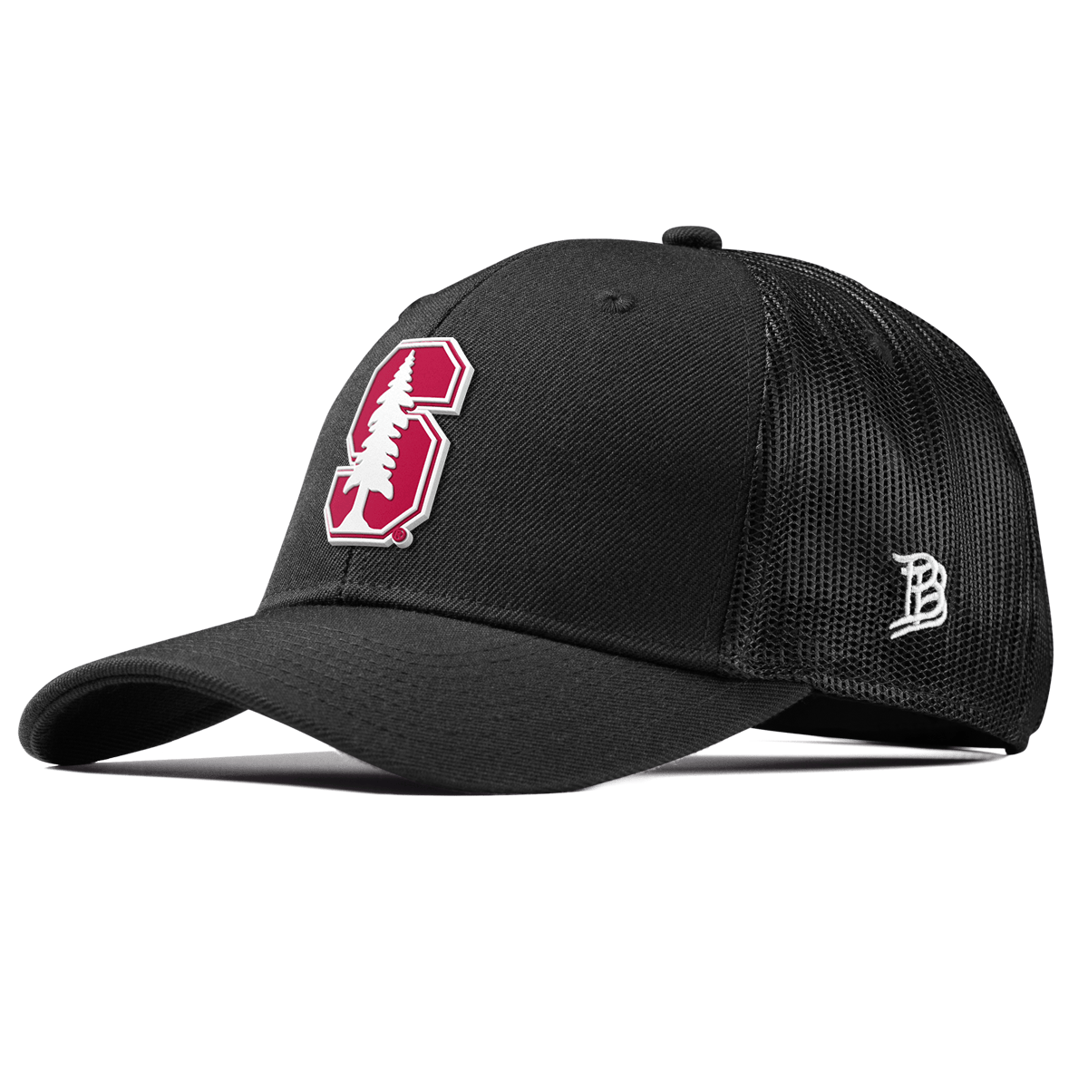 Stanford University "Stanford Team Logo" Curved Trucker Black