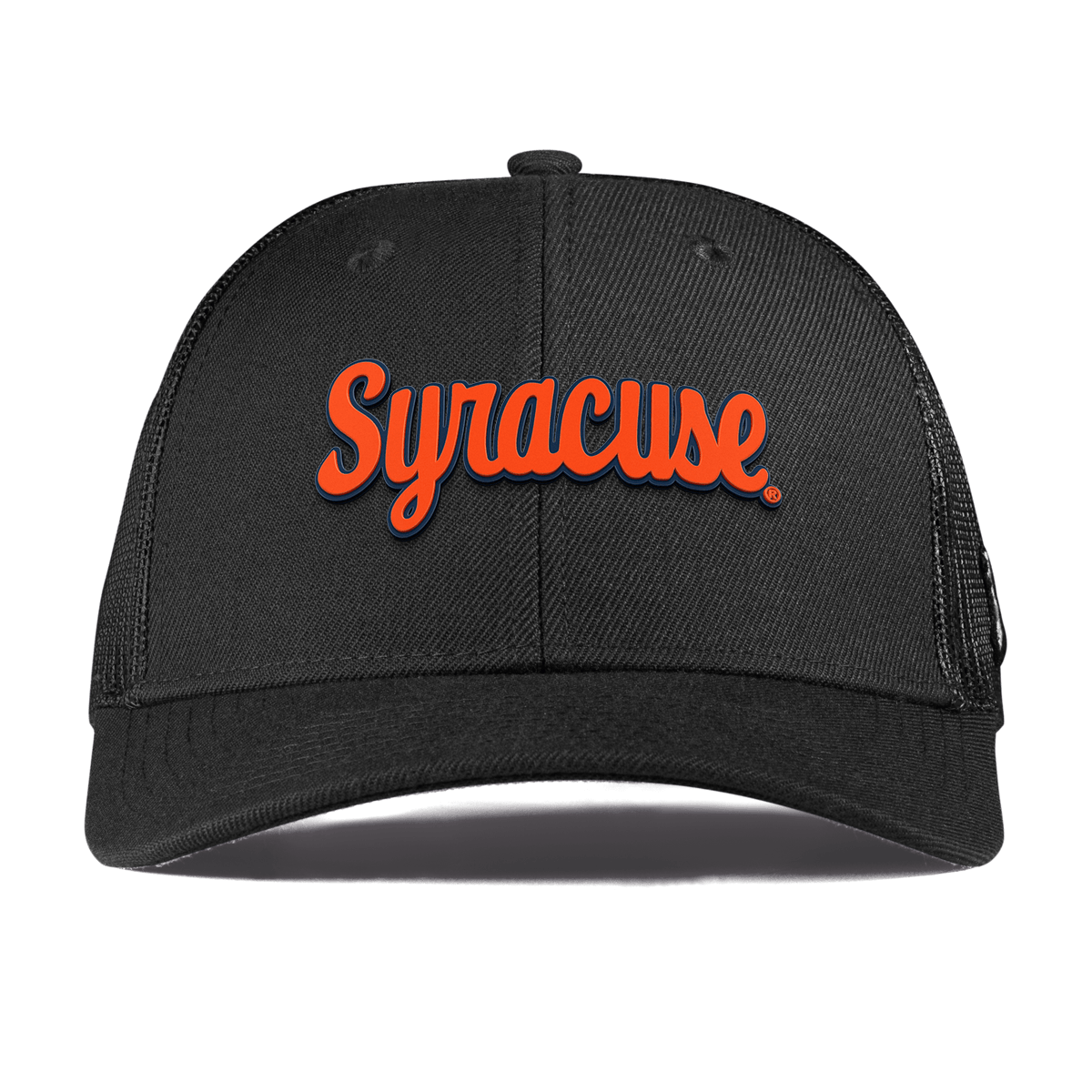 Syracuse University "Syracuse Throwback Script" Curved Trucker Black