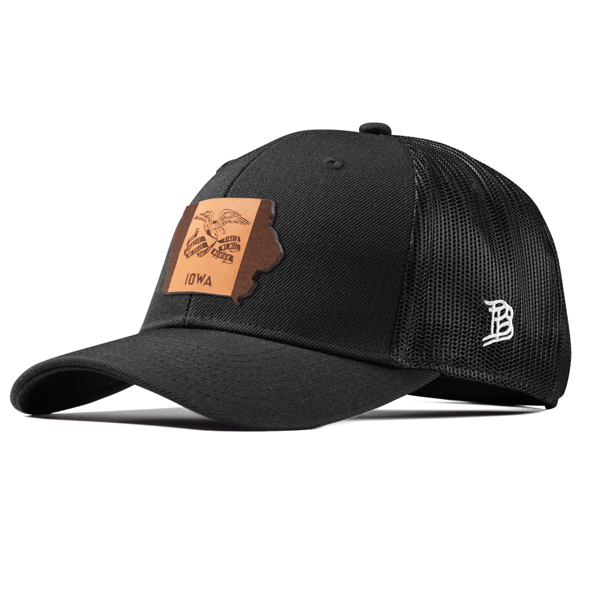 Iowa 29 Curved Trucker Black