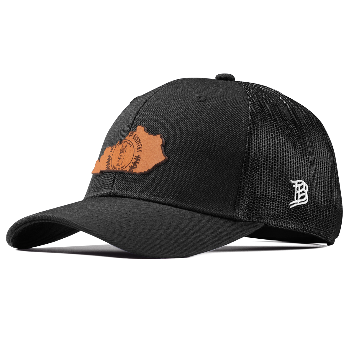 Kentucky 15 Curved Trucker Black