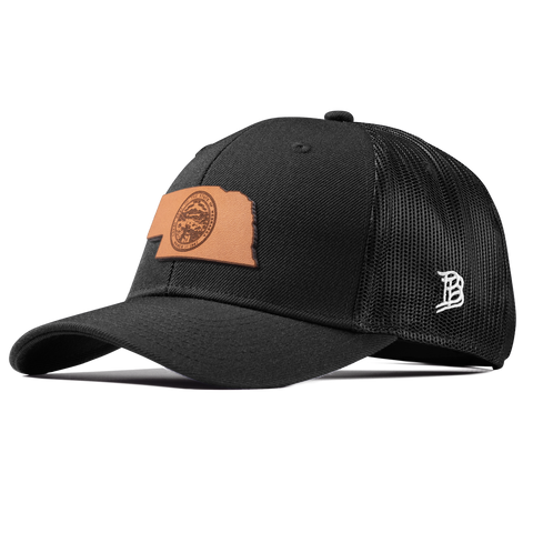 Nebraska 37 Curved Trucker Black