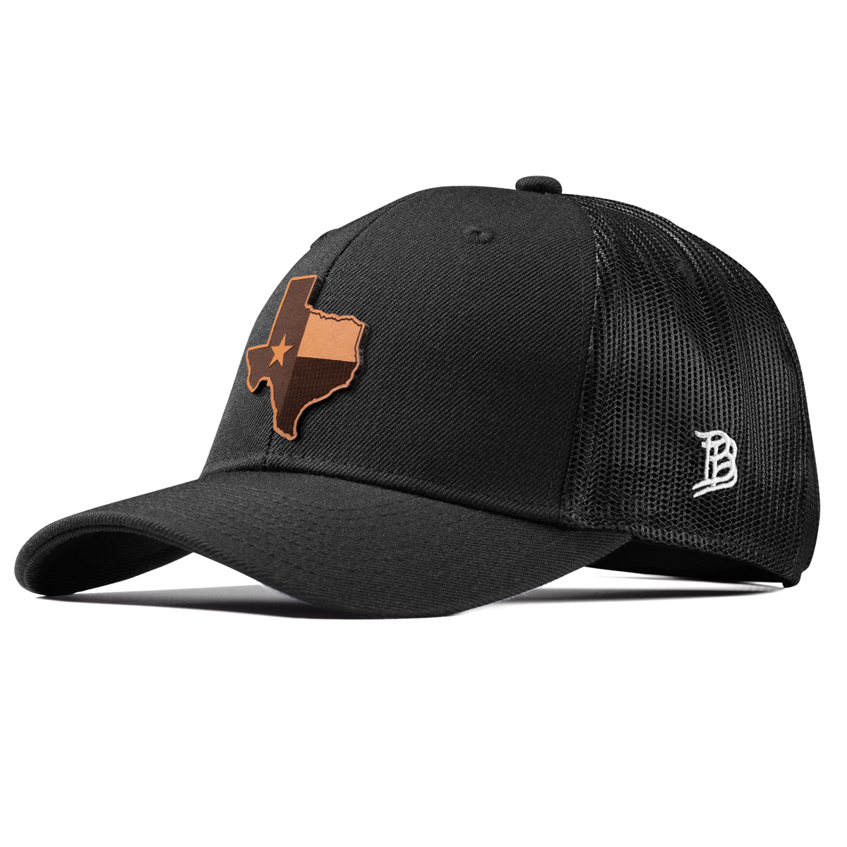 Texas 28 Curved Trucker Black