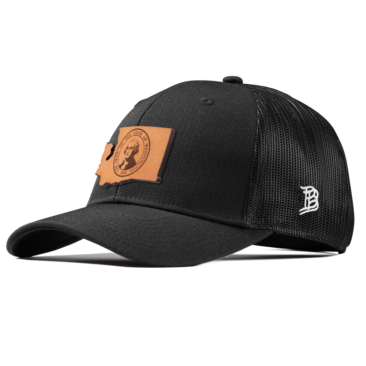 Washington 42 Curved Trucker Black