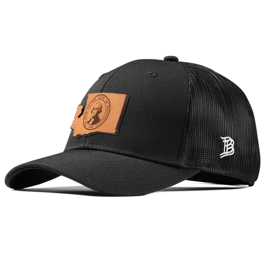 Washington 42 Curved Trucker Black