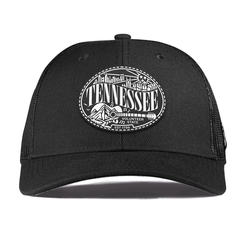 Tennessee Traveler Curved Trucker Black