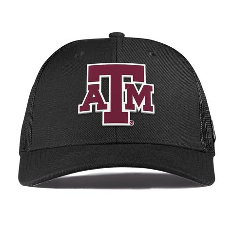 Texas A&M University "Texas A&M Block" Curved Trucker Black