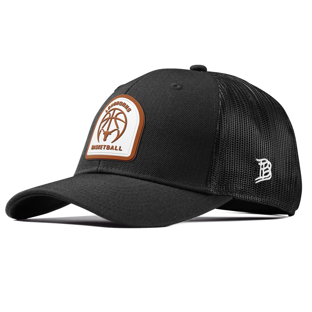 University of Texas "Texas Basketball" Curved Trucker Black