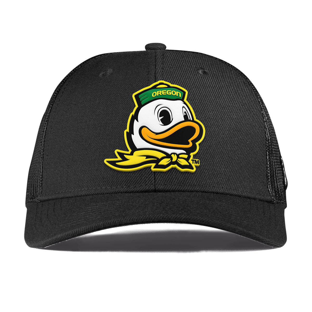 University of Oregon "The Duck" Curved Trucker Black