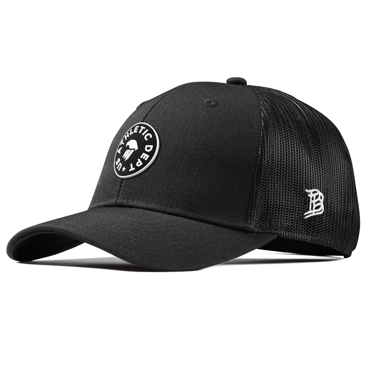 Eagle Athletic Curved Trucker Black
