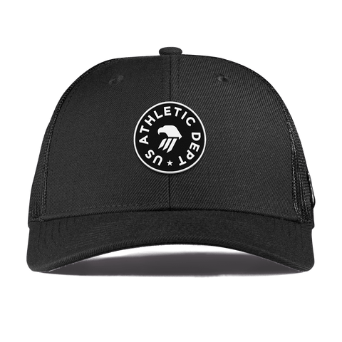 Eagle Athletic Curved Trucker Black