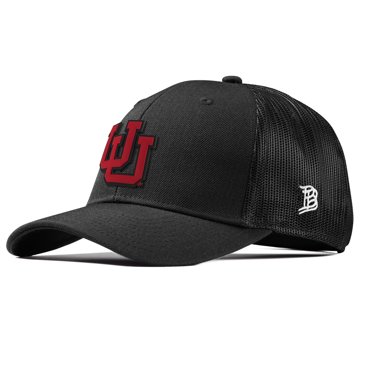 University of Utah "Utah Block" Curved Trucker Black