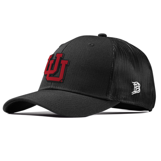 University of Utah "Utah Block" Curved Trucker Black