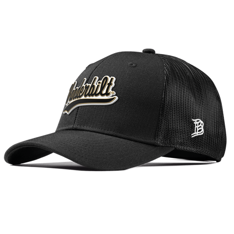 Vanderbilt University "Vanderbilt Script" Curved Trucker Black
