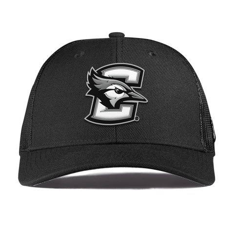 Creighton University "Vintage Creighton Block" Curved Trucker Black