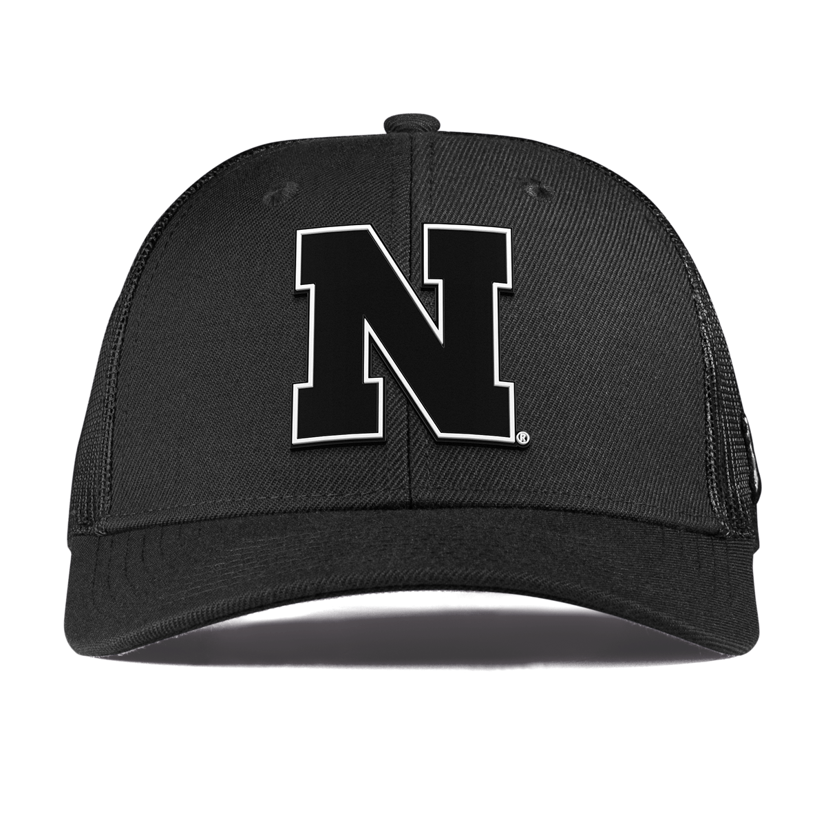 University of Nebraska "Vintage Nebraska Team Logo" Curved Trucker Black