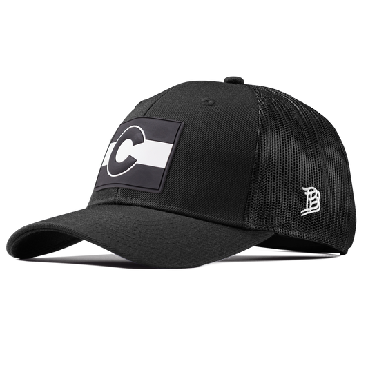 Colorado Vintage Curved Trucker  Black