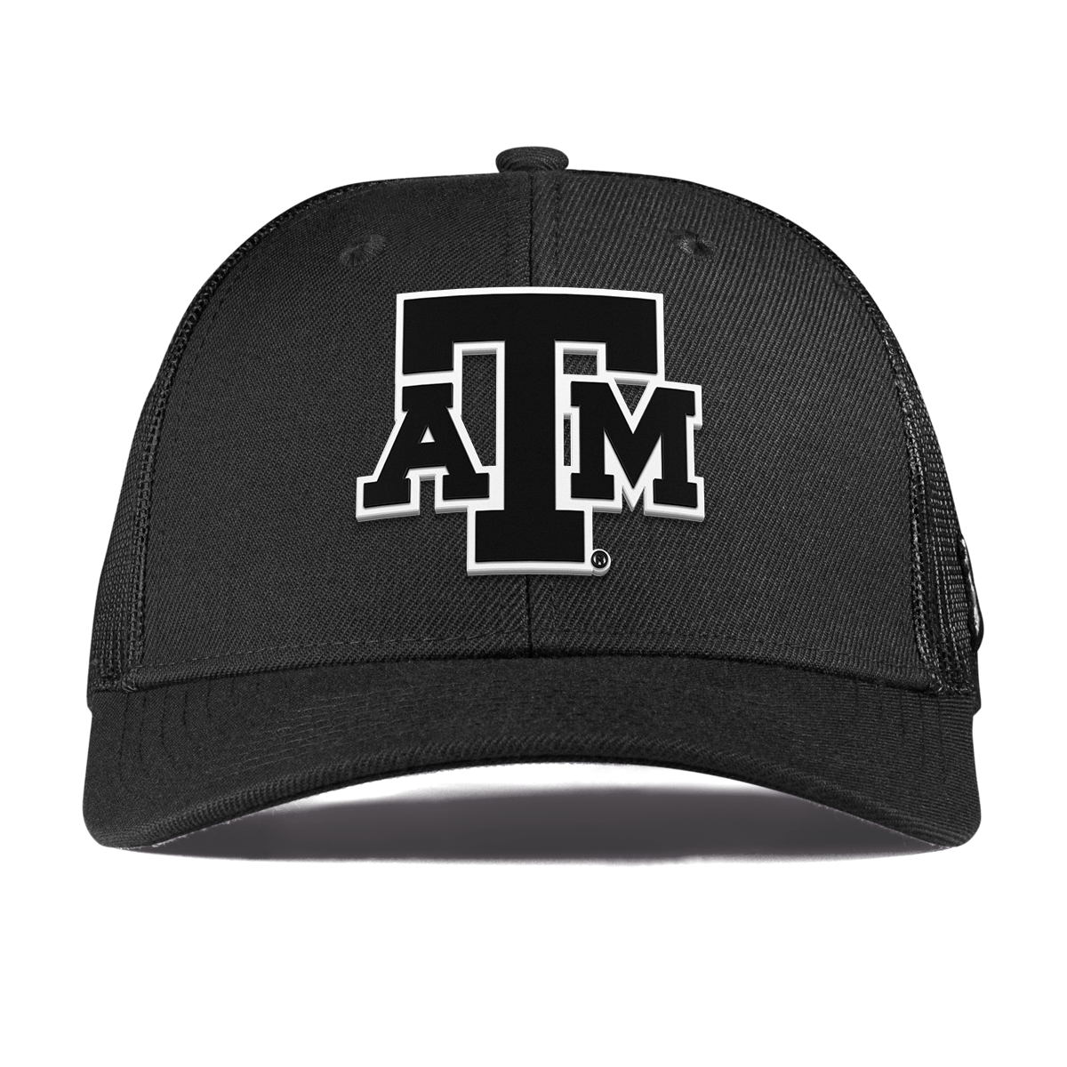 Texas A&M University "Vintage Texas A&M Block" Curved Trucker Black