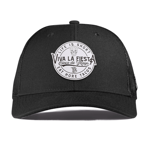 Branded Fiesta Curved Trucker Black
