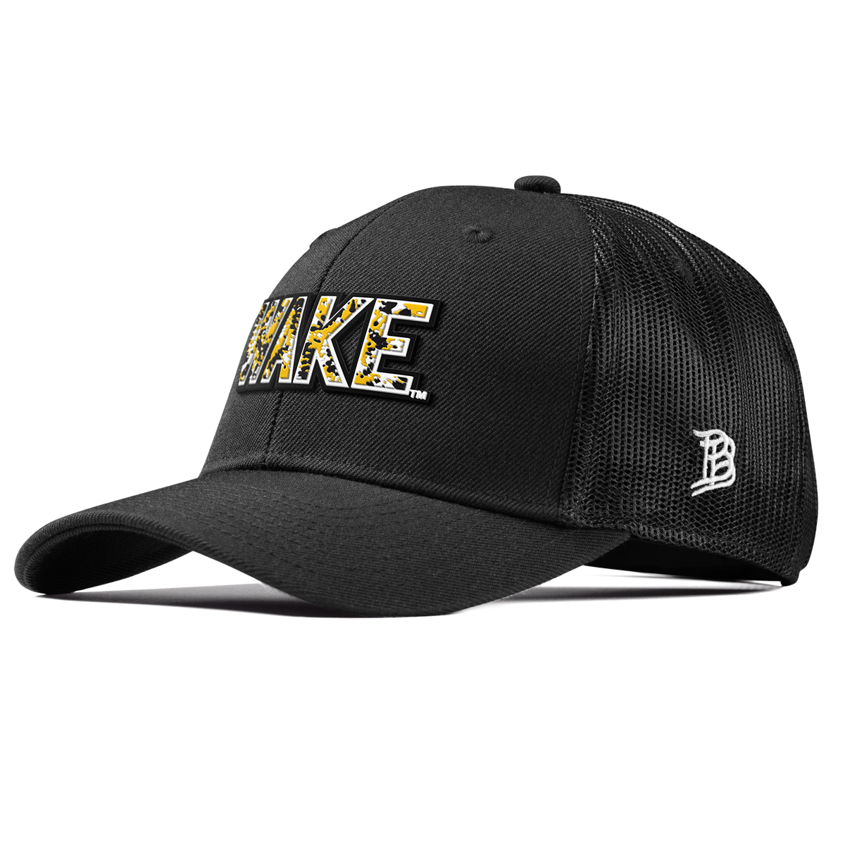 Wake Forest University "Wake Tie Dye" Curved Trucker Black
