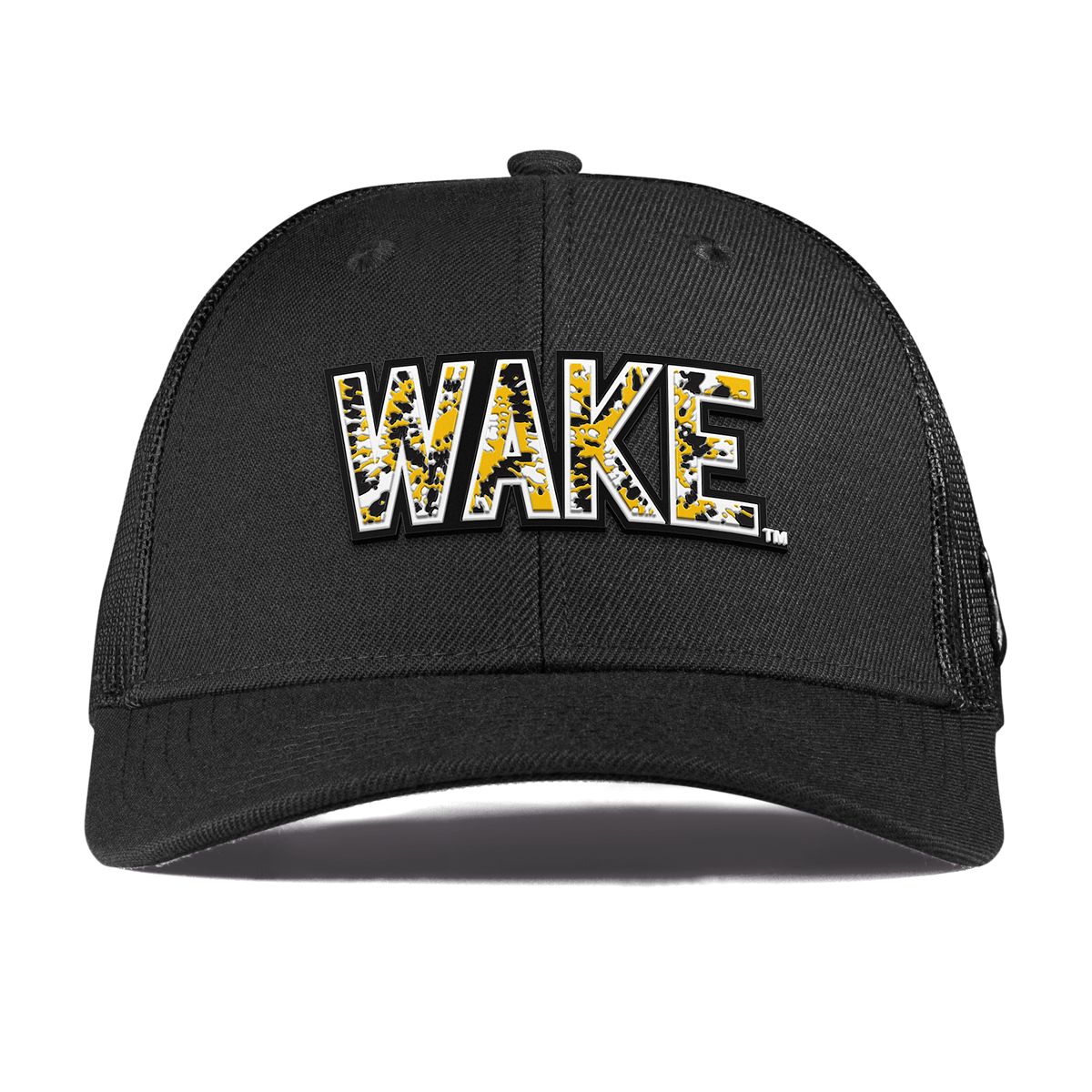 Wake Forest University "Wake Tie Dye" Curved Trucker Black