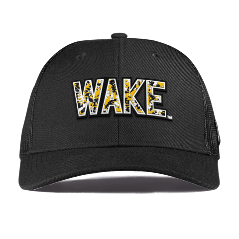 Wake Forest University "Wake Tie Dye" Curved Trucker Black